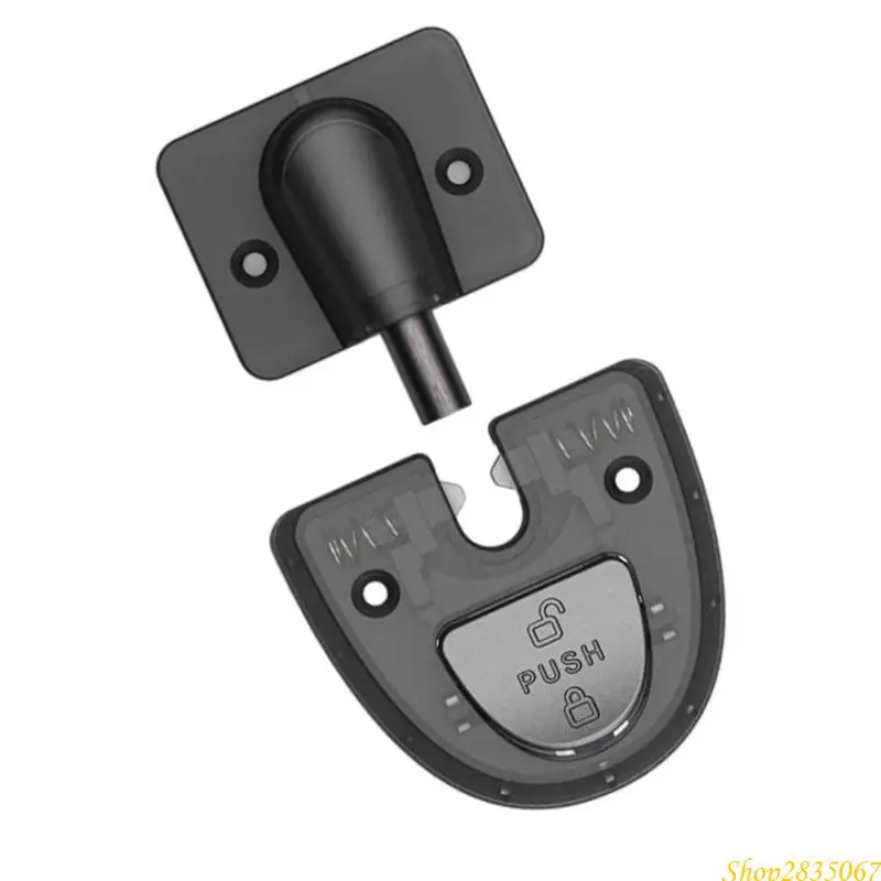 

Sturdy Zinc Alloy Rubber Door Stoppers with Adhesive or Screw Installation 831F