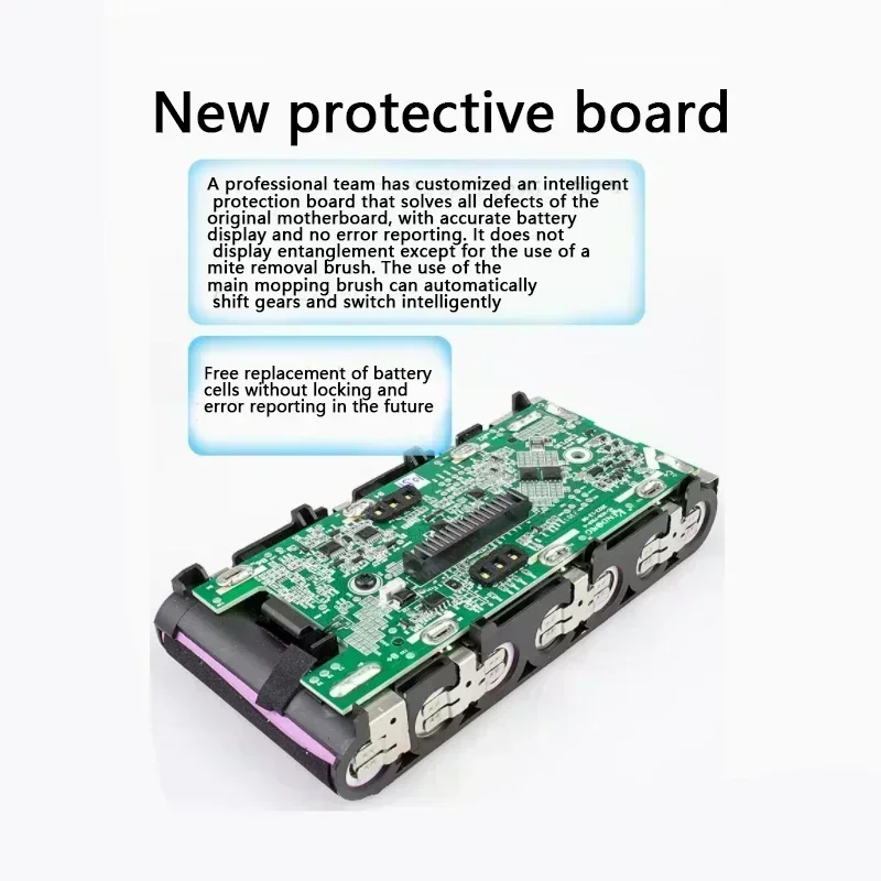 Battery Pack Replacement for Xiaomi Mijia 1C and K10 Wireless Vacuum Cleaner Lithium-ion Battery Accessories Parts