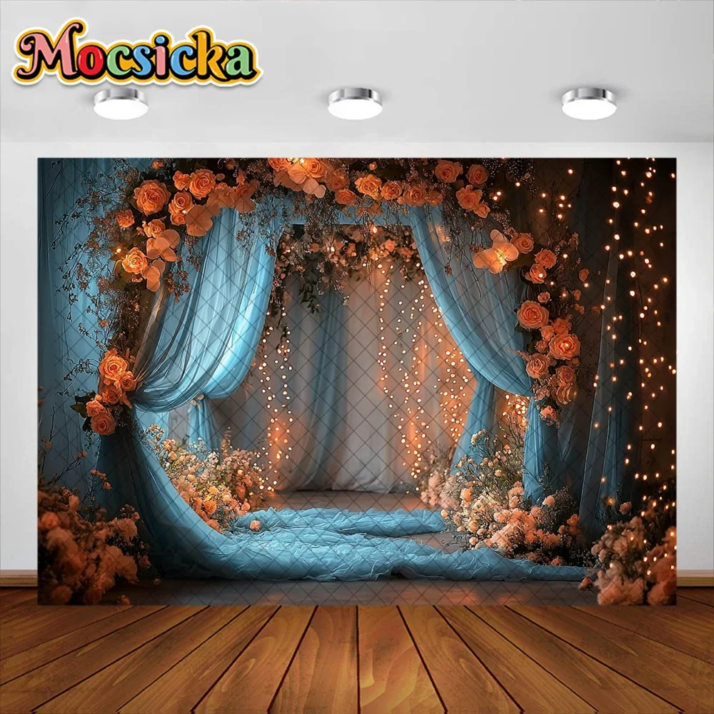 Mocsicka Photography Background Window Screen Room Decora Wedding Newborn Kid Pregnant Woman Portrait Photo Backdrop Studio Prop