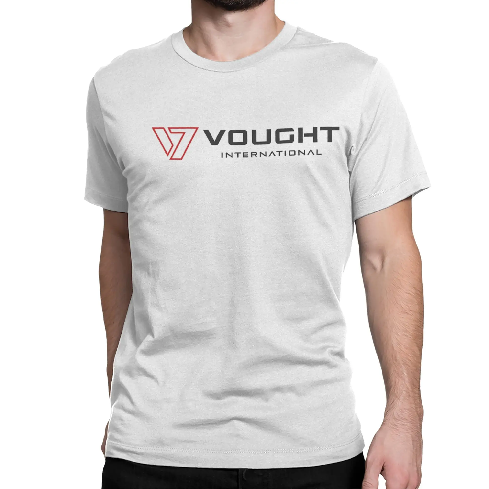 VOUGHT INTERNATIONAL The Boys T Shirts Men Women Pure Cotton T-Shirt Crew Neck  Tee Shirt Short Sleeve Clothing Plus Size