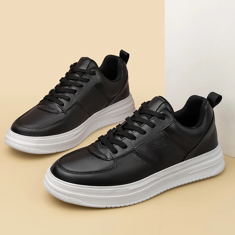 Handcrafted Men's Business Shoes Italian Style genuine Leather oxfords Executive Casual Footwear