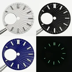 NH38 Dial 28.5mm Watch Dial Green Luminous for NH38/NH34 Movement Modification Watch Accessories Diving Watch Faces