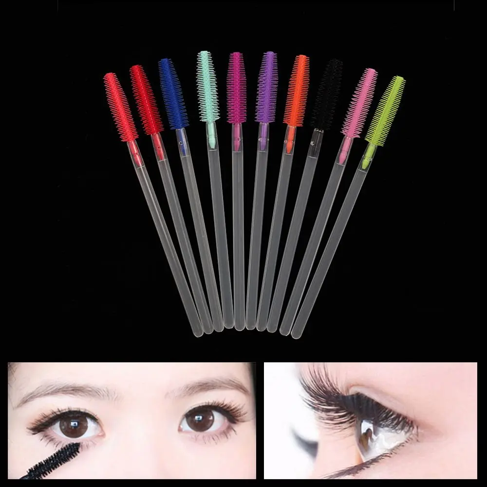 Eyelash Extension Disposable Eyebrow Brush Mascara Wand Applicator Spoolers Eye Lashes Cosmetic Brushes Set Makeup Tools