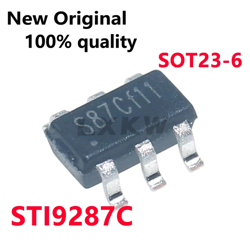 20/PCS New STI9287C Screen printing S87C*** SOT23-6 LED backlight driver chip In Stock