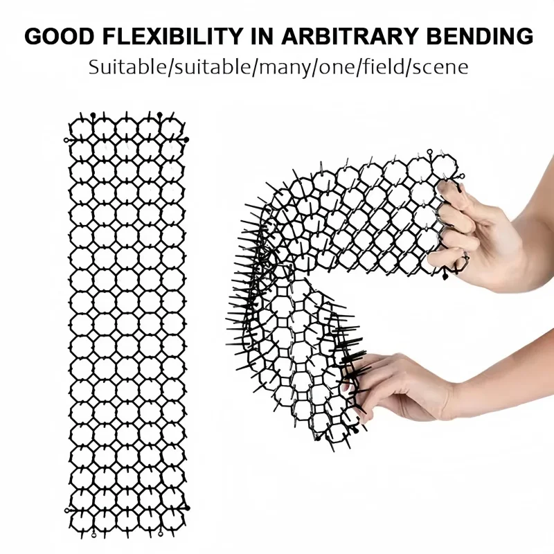 

Anti-Cat Spikes Mat Anti-Climbing Fence Balcony Isolation Gardening Anti-Cat Thorn Net Dog Squirrel Repellent Pet Supplies