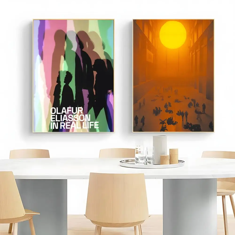 immersive artist O-Olafur Eliasson Poster Wall Art Print Decorative Mural Home Decor Gift Unframed