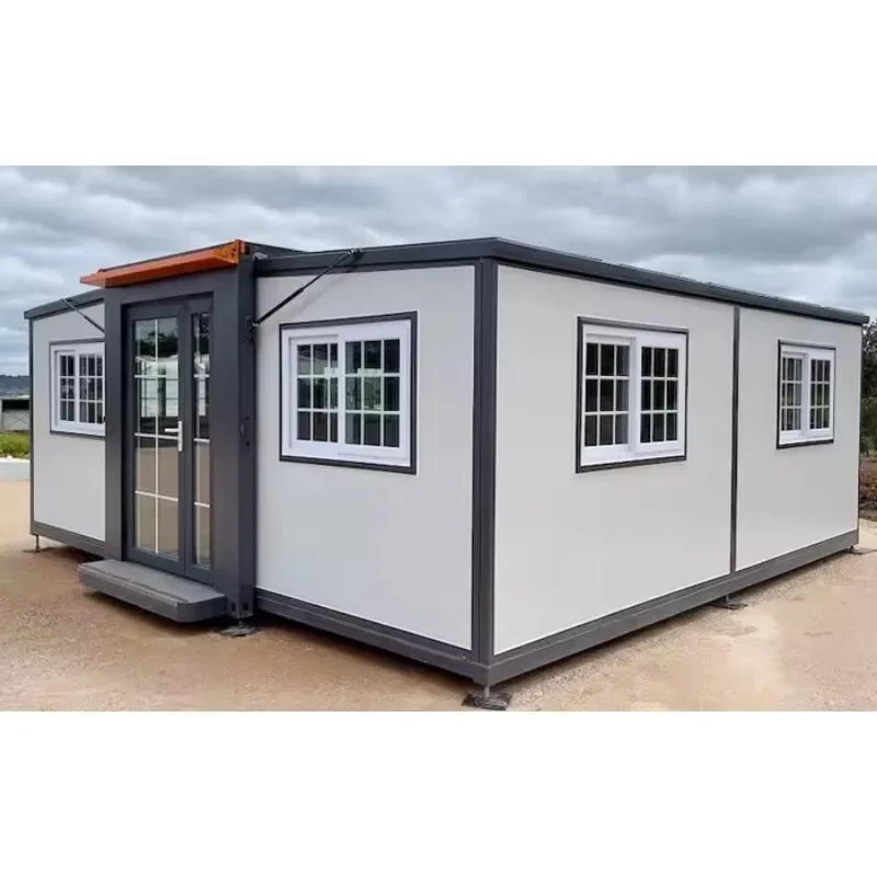 20 FT 2 Bedroom Container Homes 40 Ft Expandable Container House Container House with Full Bathroom