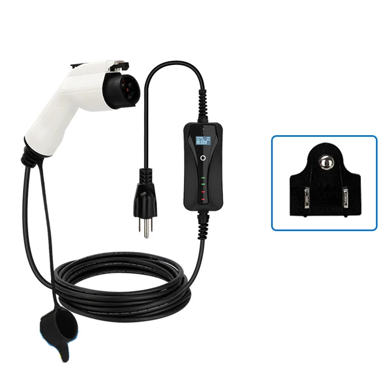 Ac Electric Cars Type 2 Type 1 3.5/7kw 16/32a 240v Mobile Home Fast Ev Charger Box Portable From China