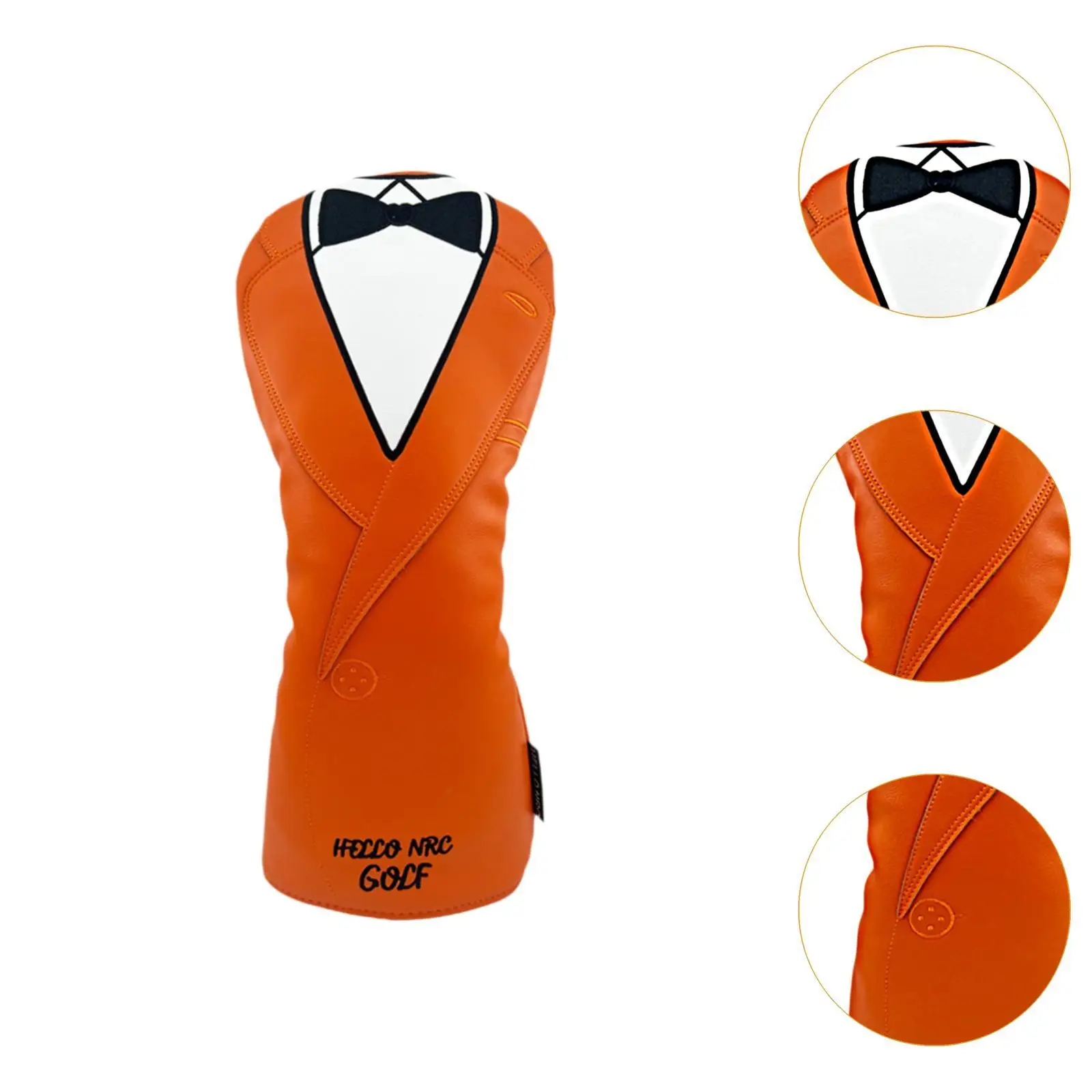 

Golf Wood Headcover Scratchproof Golf Wood Head Cover Golfer Equipment