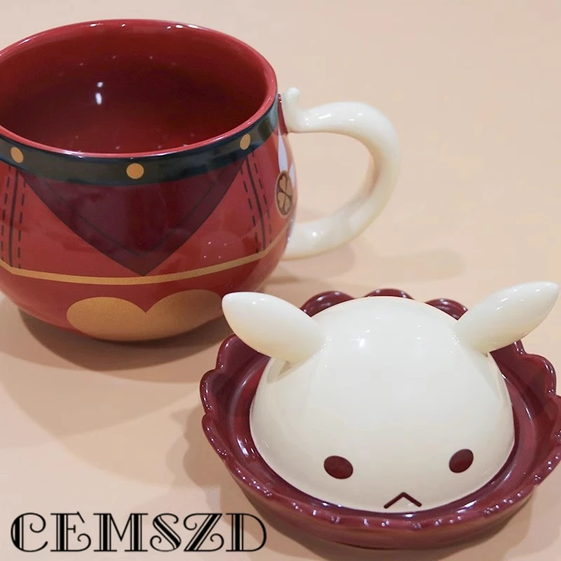 Spiel Genshin Impact Offizielles Originalprodukt Klee Themed Wasserbecher Zubehör Halloween Weihnachten DIY Geschenk Anime Merchandise