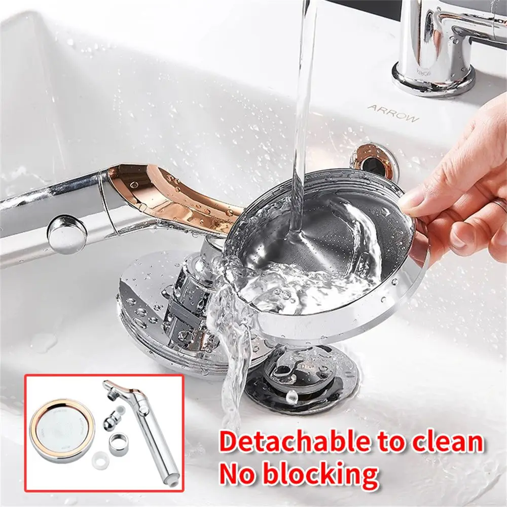 

Rain Shower Adjustable Water Saving High Pressure Shower Head Handheld Bathroom