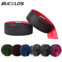 BUCKLOS Bicycle Handlebar Tape Anti Slip Road Bike Handle Wrap Shock Absorption Cycling Bike Handlebar Belt Bicycle Accessories