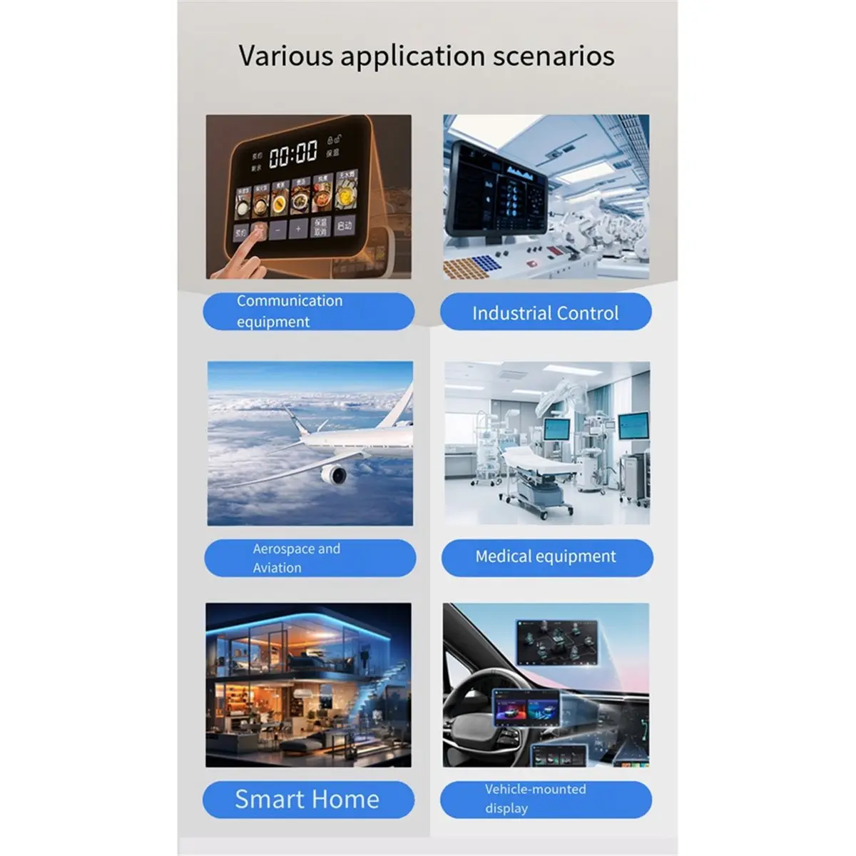 A32I 4.3 Inch TFT LCD Display 800x480 RGB IPS Full View ST7611 Capacitive Touch Screen RGB888/RGB666/RGB565 40pin