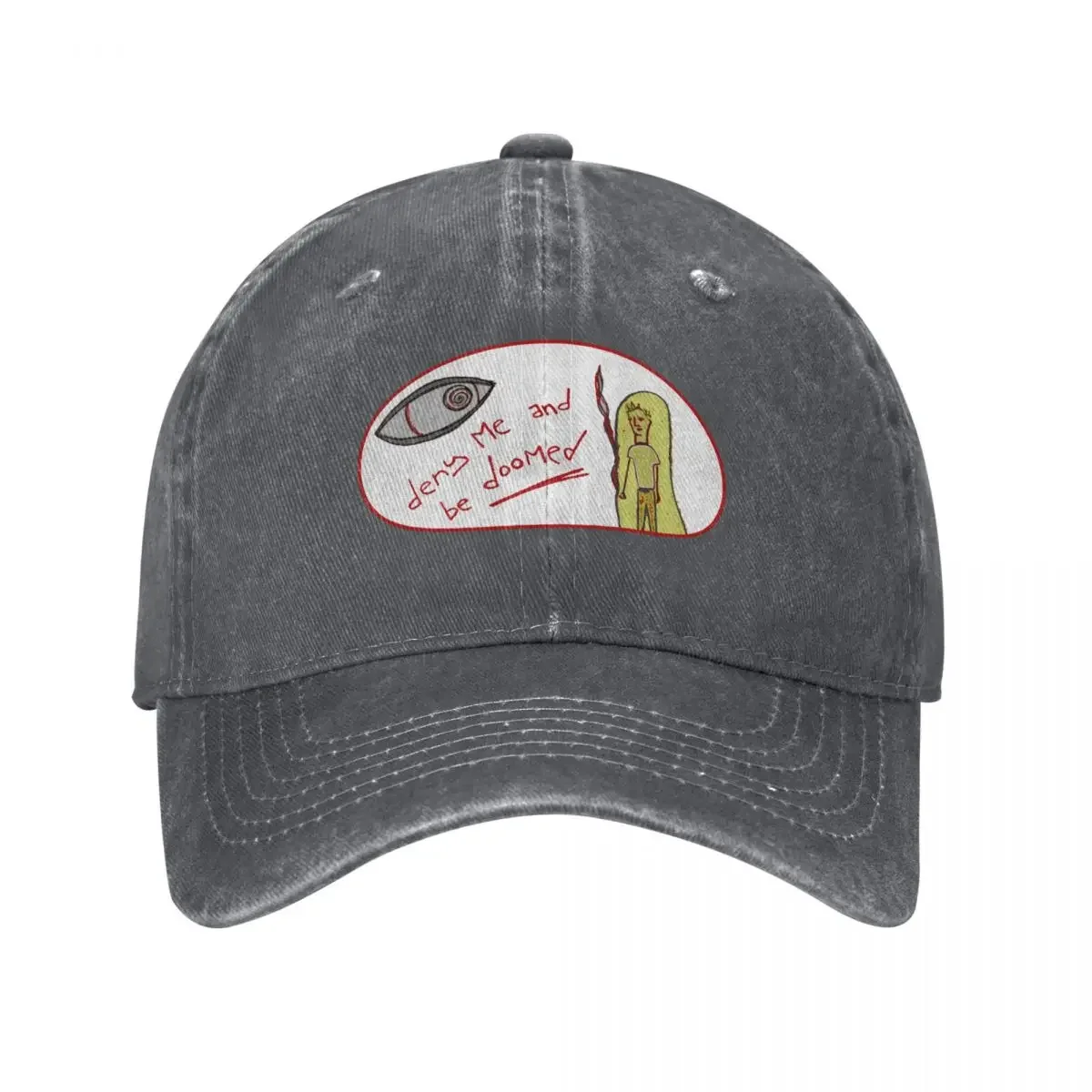 Gorra de béisbol Deny Me and Be Doomed, gorras divertidas en oferta, gorra de camionero, gorras para el sol, gorras de playa para mujer, Outlet para hombre