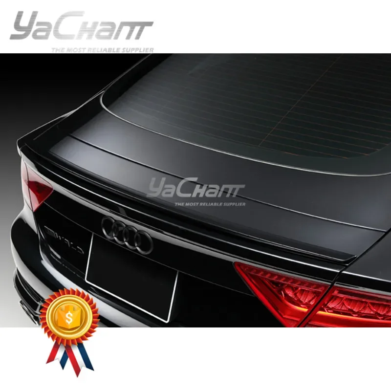 Car-Styling Carbon Fiber Spoiler Wing Fit For 2011-2015 A7 Sportback WD SL Style Trunk Spoiler Wing