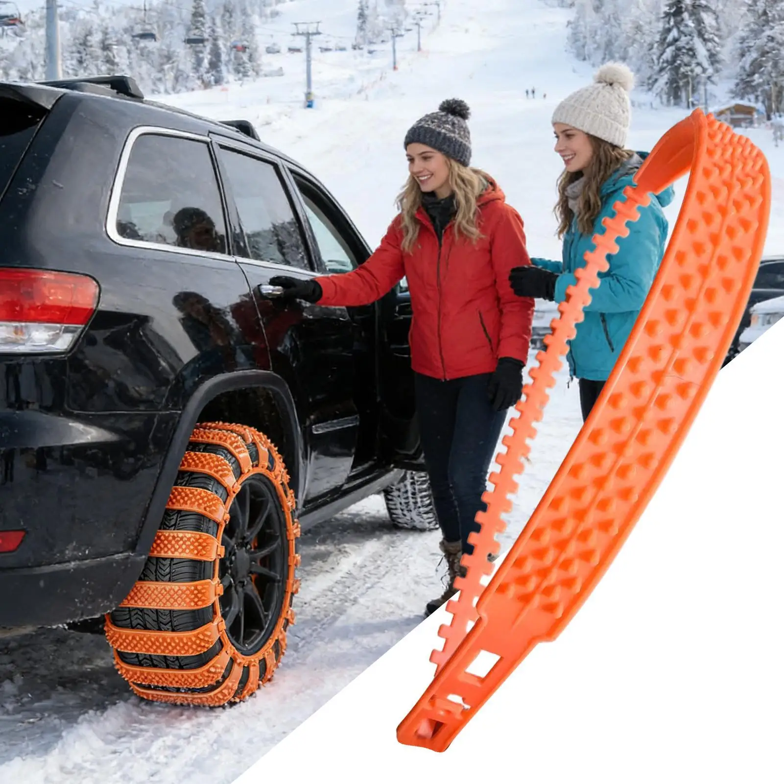 

10pcs Plastic Snow Chain For Car Tire Widen Thick Crawler Anti Slip Winter Wheel Emergency Tool Car Accessories