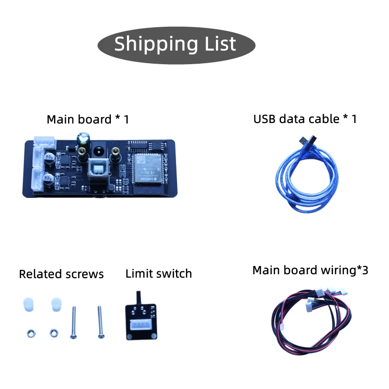 Voidmicro 12V-24V small laser engraving machine 2 axis motherboard motion control card stepper motor drive interface board