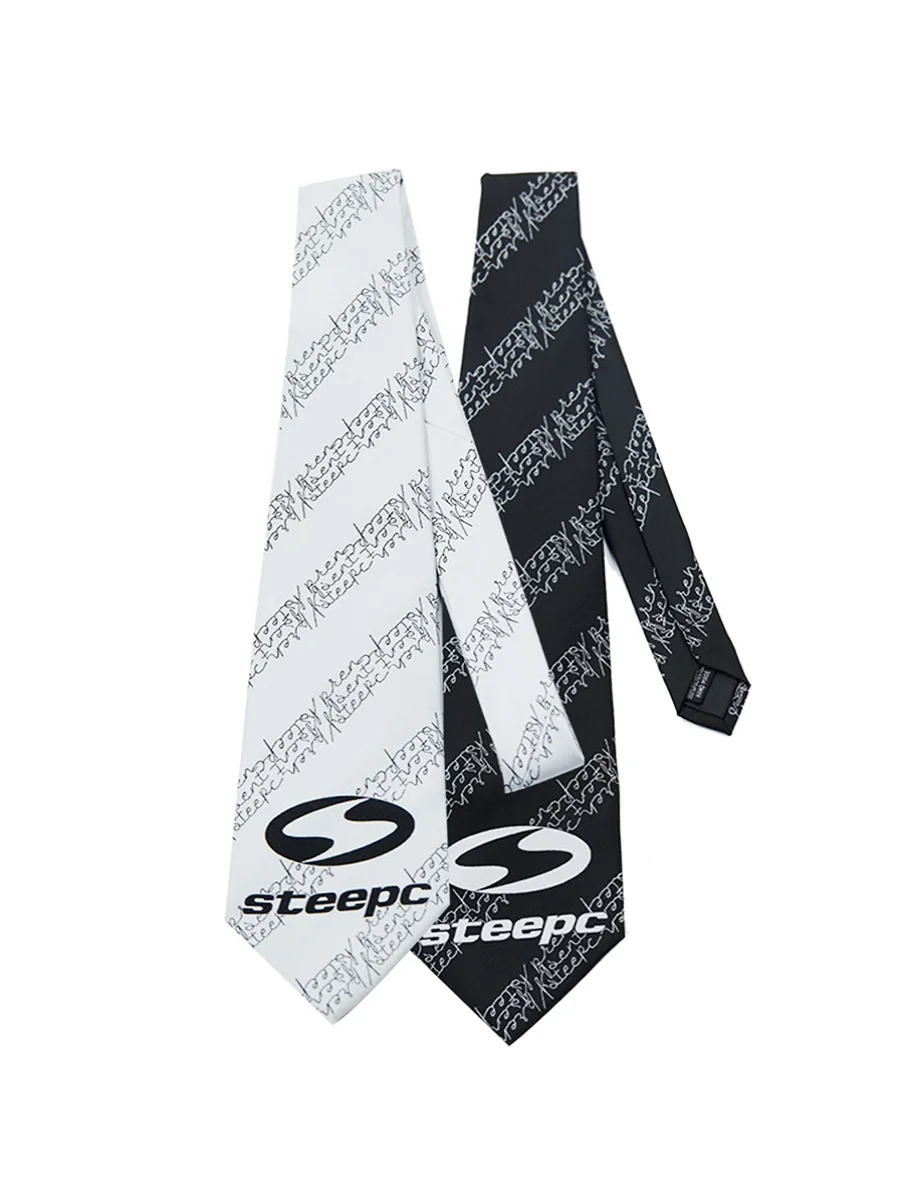 steepc-silk-tie-break-through-ordinary-fearless-angle-casual-striped-pattern-arrow-type-tie-for-men-women-fashion-accessories