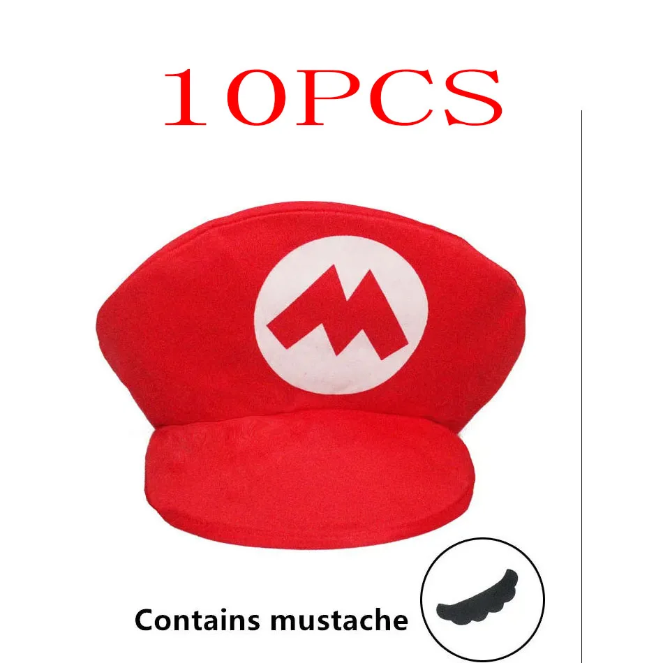 2026 Nouveauté Chapeau de cosplay Super Mario Bros Luigi, jouet classique, figurine d'anime, déguisement amusant pour Halloween, casquette unisexe pour adulte, cadeau de fête