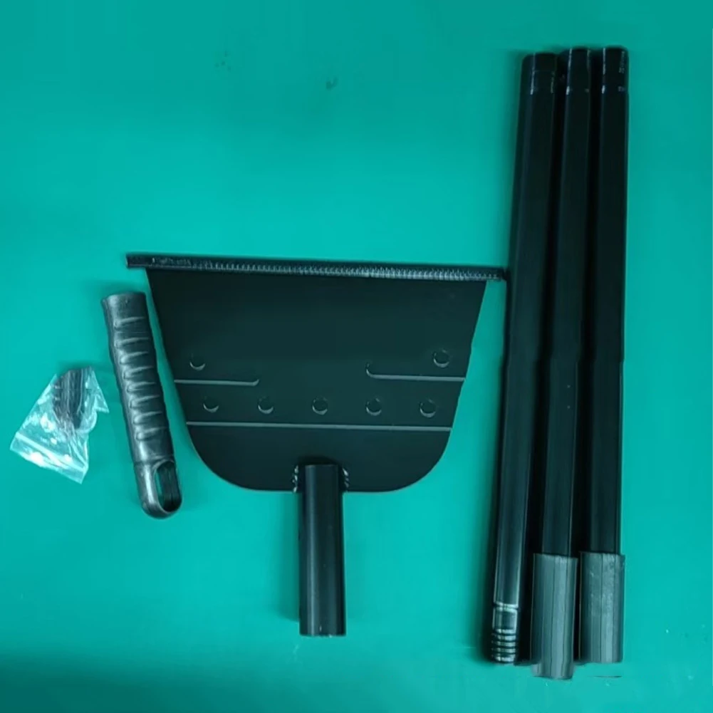 

Скребок для льда для работы на открытом воздухе, регулируемая высота, эффективный очищающий садовый инструмент, высококачественный стальной уличный инструмент