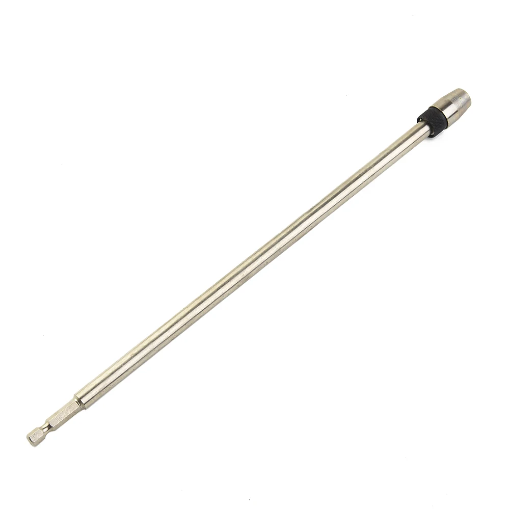 퀵릴리즈 드릴 비트 거치대 익스텐션 로드, 쉬운 비트 변경 및 효율성 향상용 마그네틱 샤프트, 300mm