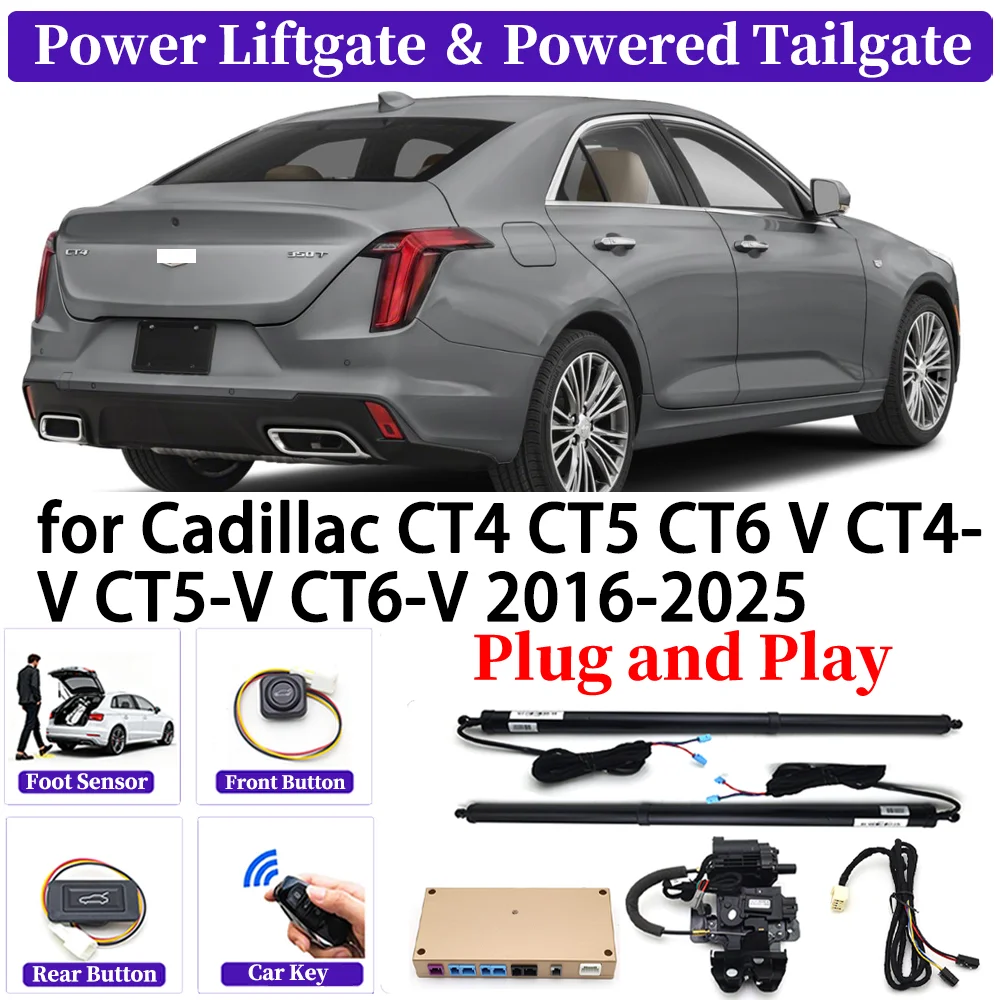 

for Cadillac CT4 CT5 CT6 V CT4-V CT5-V CT6-V 2016-2025 OEM Car Automatic Power Liftgate Kit Smart Auto Electric Tailgate System