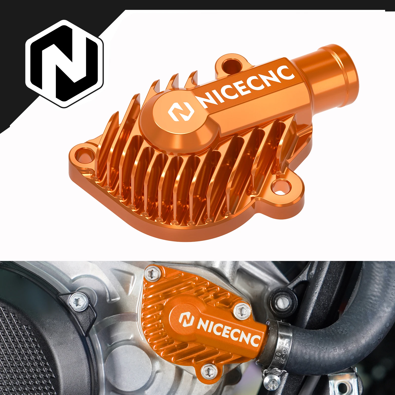 

NICECNC For KTM EXC 300 2024-025 Water Pump Cover EXC 250 XCW 300 24-25 SX 125 SX250 SX300 XC300 2023-2025 For Husqvarna GasGas