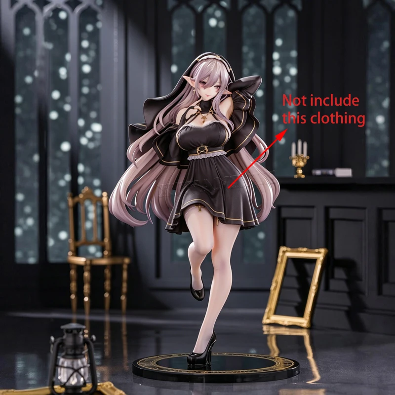 Figura de Anime PINKMANGO Shisuta-erufu de Sorananiiro, 27 cm, Figura de Acción de Niña Elfa, Muñeca Modelo Tsuki Uzaki, Juguetes y Regalos