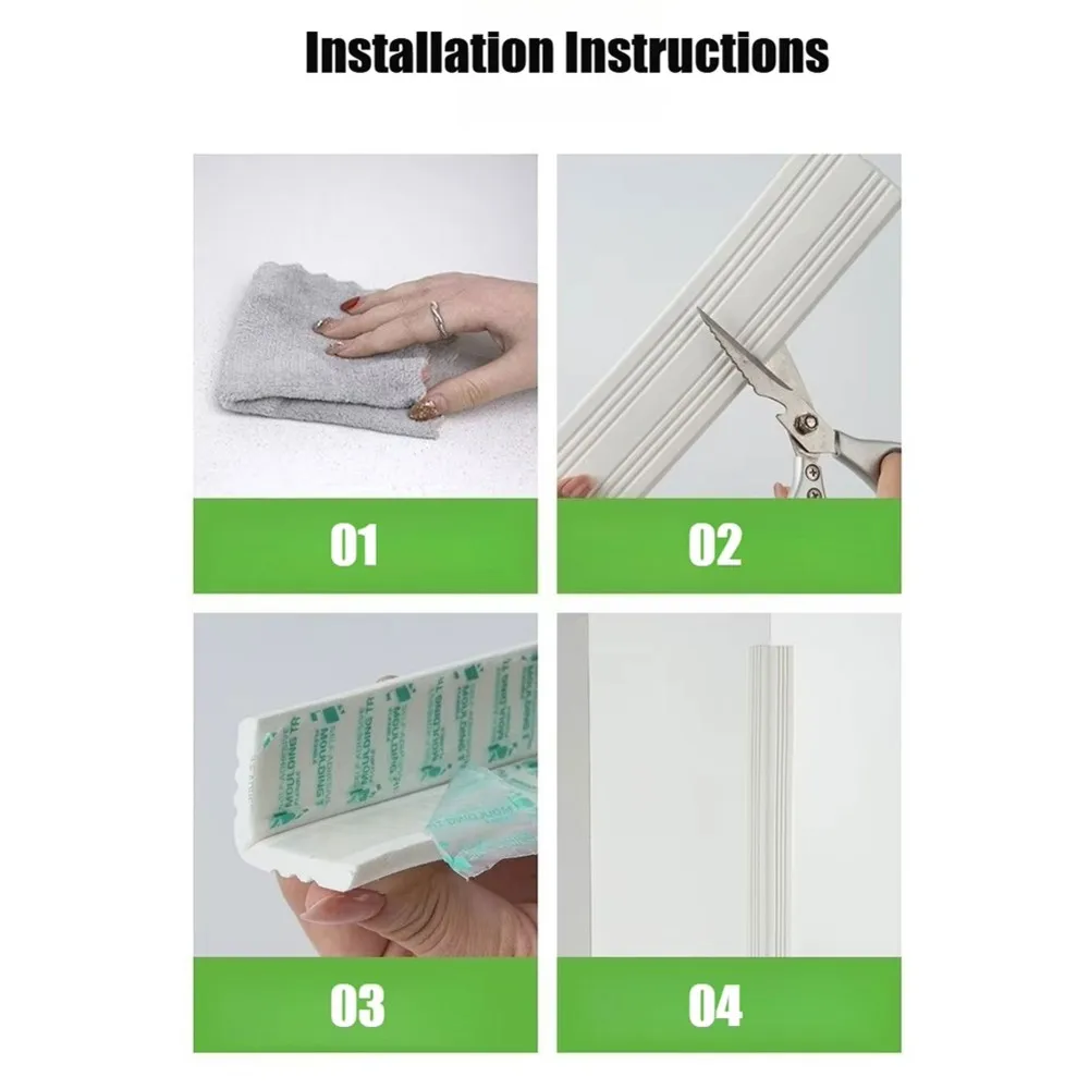 【hot-a69z-】eva-self-adhesive-corner-protector-strips-60mm-x-3meterssoft-bumper-guards-for-furniture-edges-walls-tables