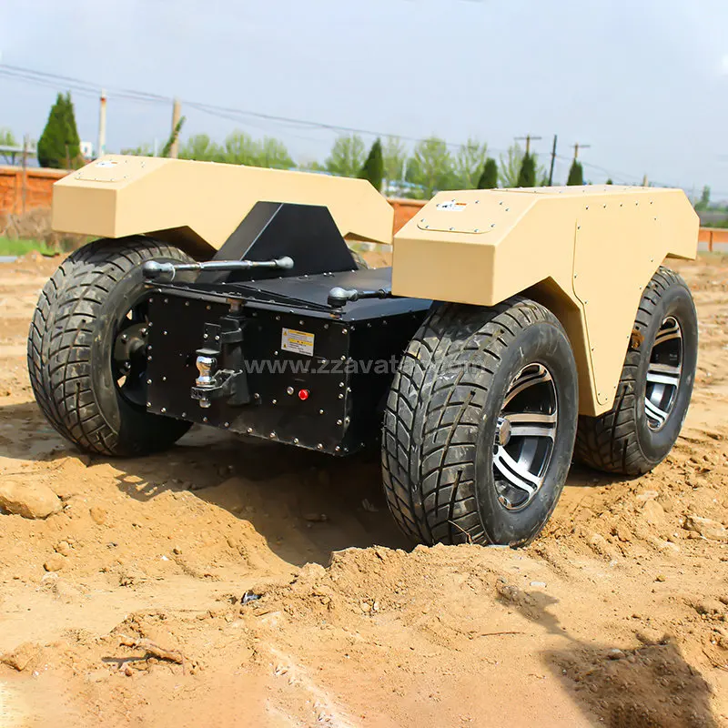 250kg Heavy Load 4WD Electric Wheeled Robot Chassis for Rescue Operations and Heavy Duty Outdoor Applications