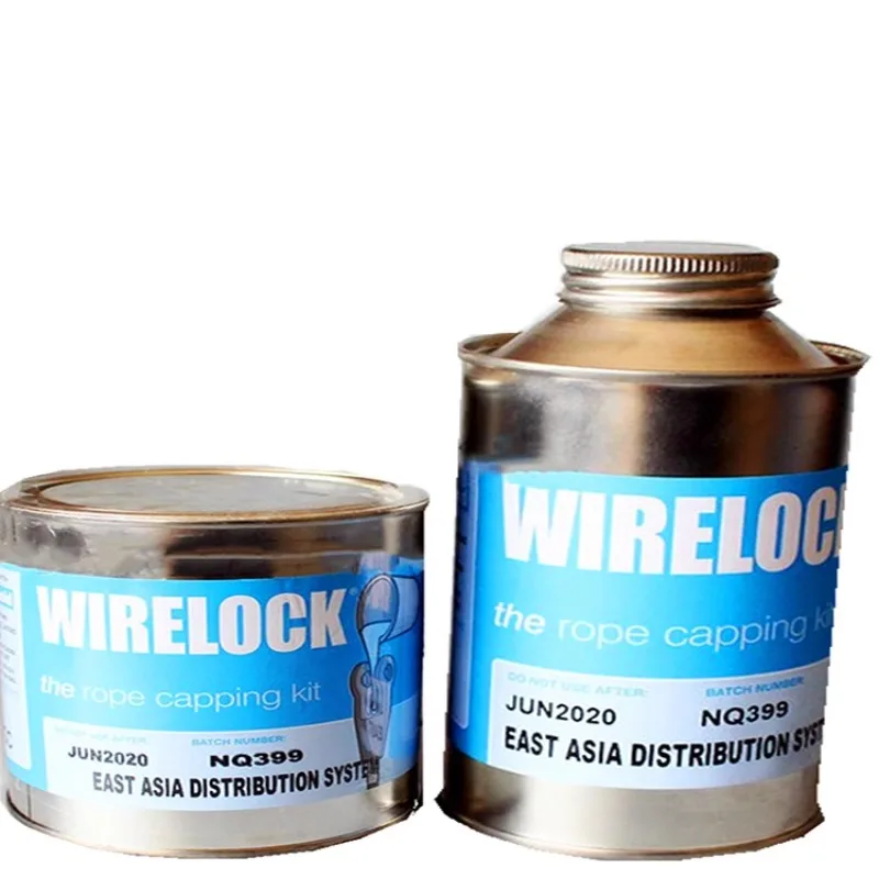 Wirelock Wire Rope Glue Wirelock Wire Rope Knot Casting Agent Wire Rope Resin Repair Glue