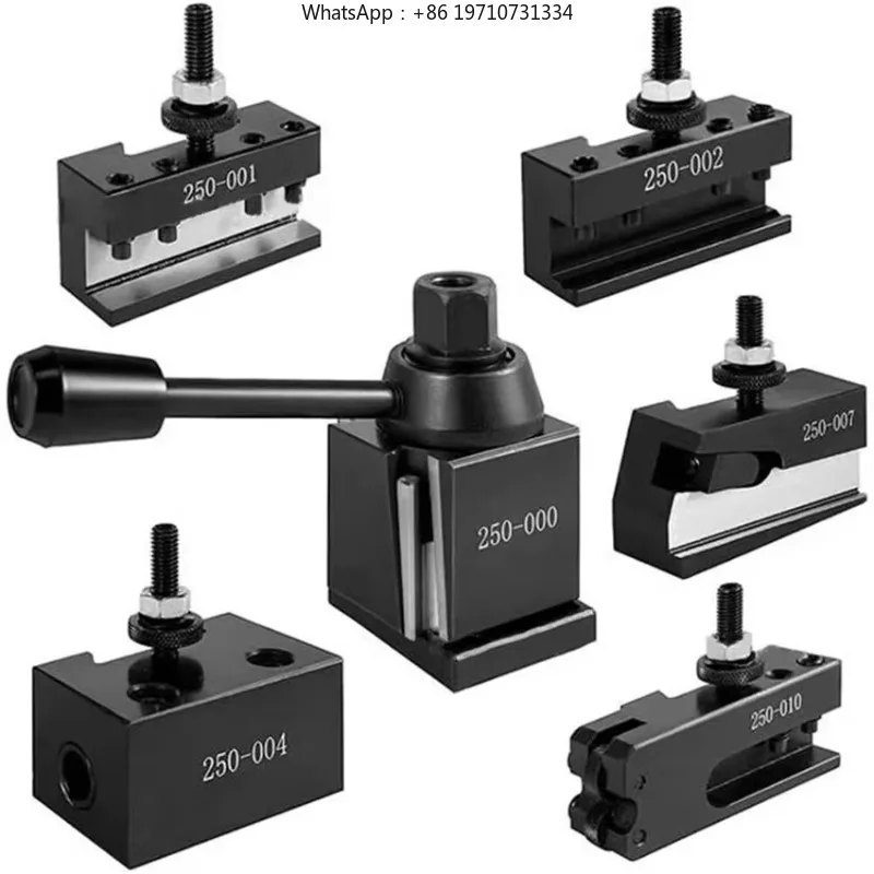 6 Pieces/set 250-000 High-precision Lathe Quick Change Tool Holder Kit Mini Lathe Tool Holder