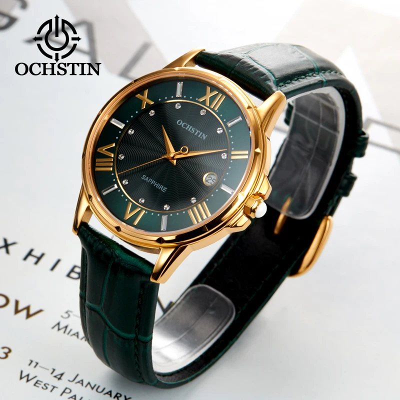 OCHSTIN Fashion Trend Parangon Perfection Series Automatic Quartz Movement Waterproof Wristwatch Women's Quartz Watches