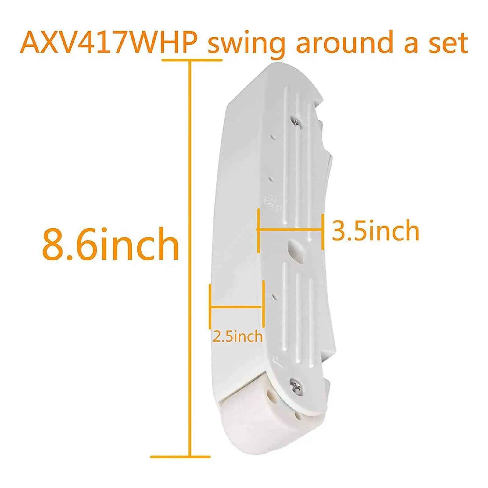 Pool Cleaning Machine Pod Swing Replacement for AXV414P Right Left Wing Front Rear Flaps Four Pod Shoes