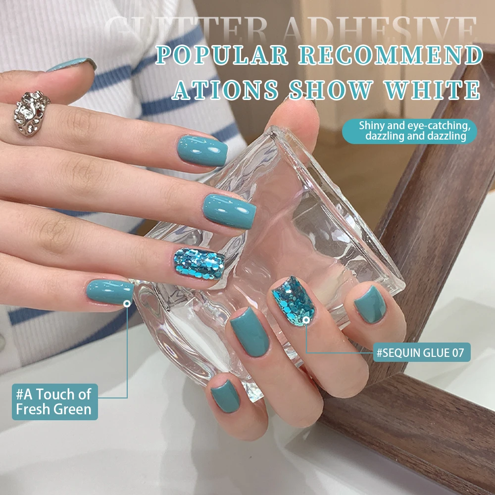 Ein Hauch von Klargrün Immersion UV-Gel Nagellack Katzenauge Blitzlack Semi-Permanent Nagelverbesserung DIY-Set Schnellhärtend