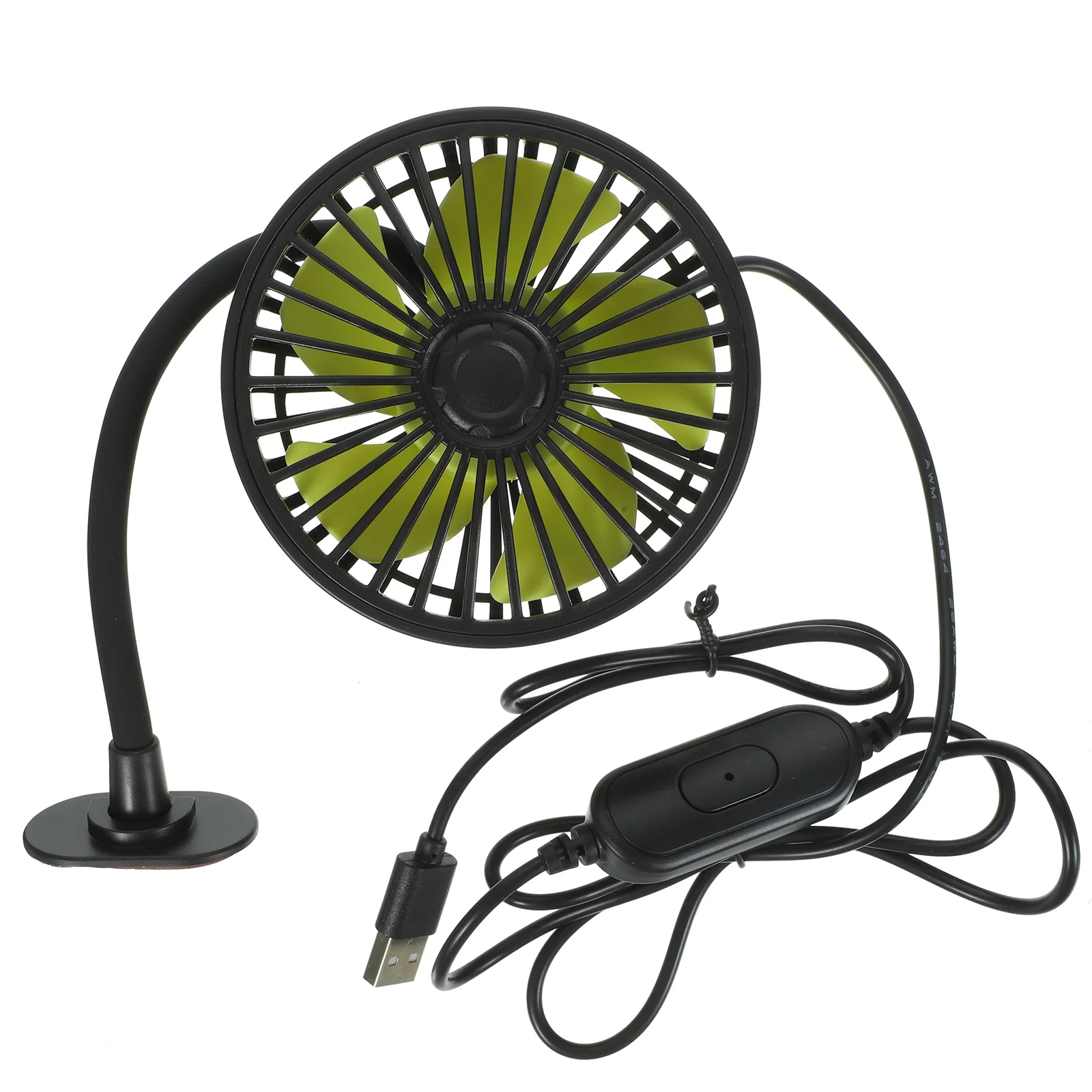 USB Small Electric Fan Backseat Mini Car Cooling Fan for Summer Cooling Auto Universal