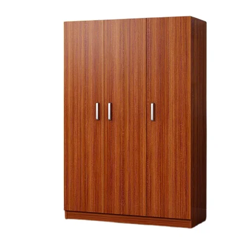 Wardrobe Solid wood storage simple wardrobe locker children simple assembly bedroom household wardrobe cabinet