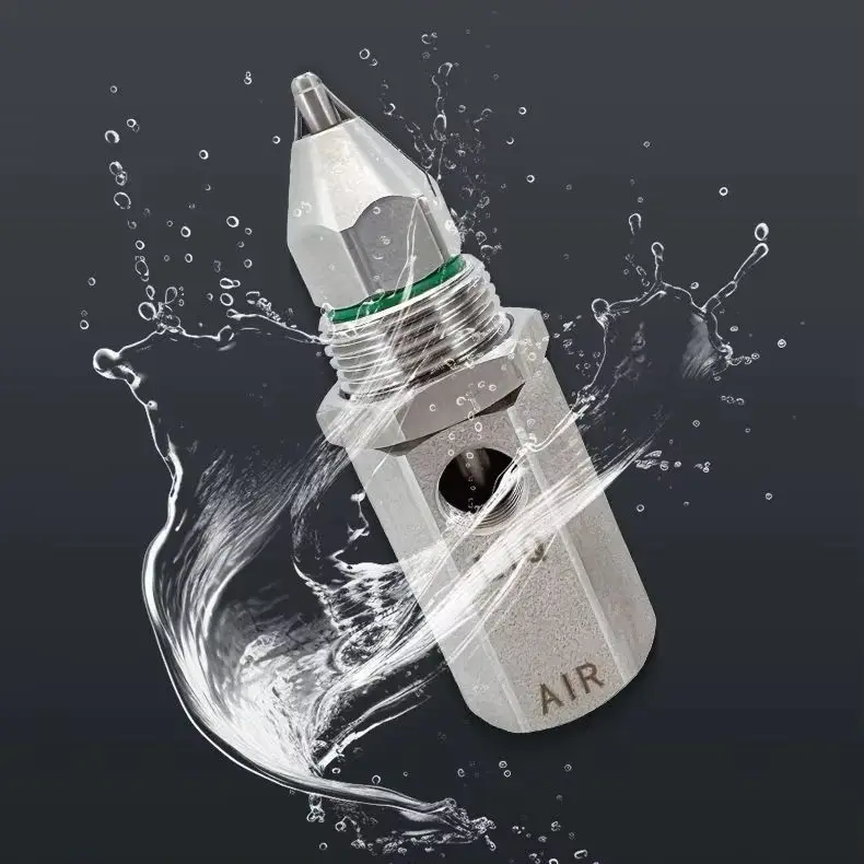 SS Ultrasonic Air Atomizing Nozzle Dry Fog Spray  Coal Mine Dust Suppression Industrial Humidification Dust Control Cooling