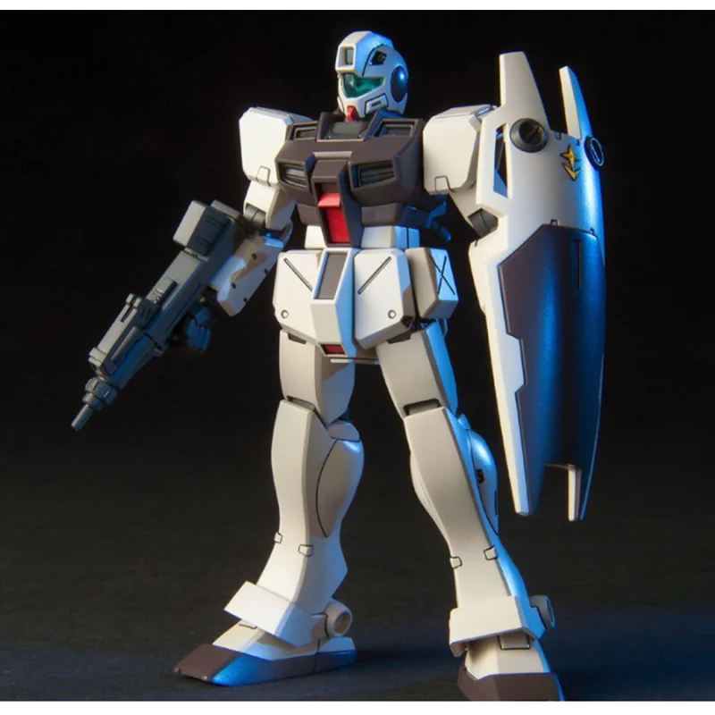 반다이 애니메이션 HG 1/144 RGM-79G GM 커맨드 건담 모델 키트, 애니메이션 로봇, 품질 조립 플라스틱 액션 장난감, 피규어 선물