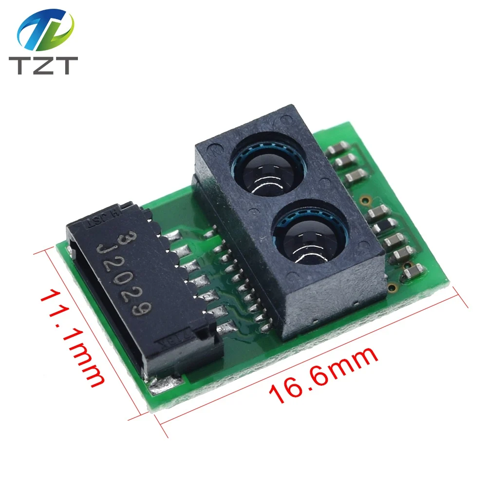 GP2Y0E03 IR Distance Sensor Module 4-50CM Infrared Ranging Sensor Module High Precision I2C IIC Output for Arduino