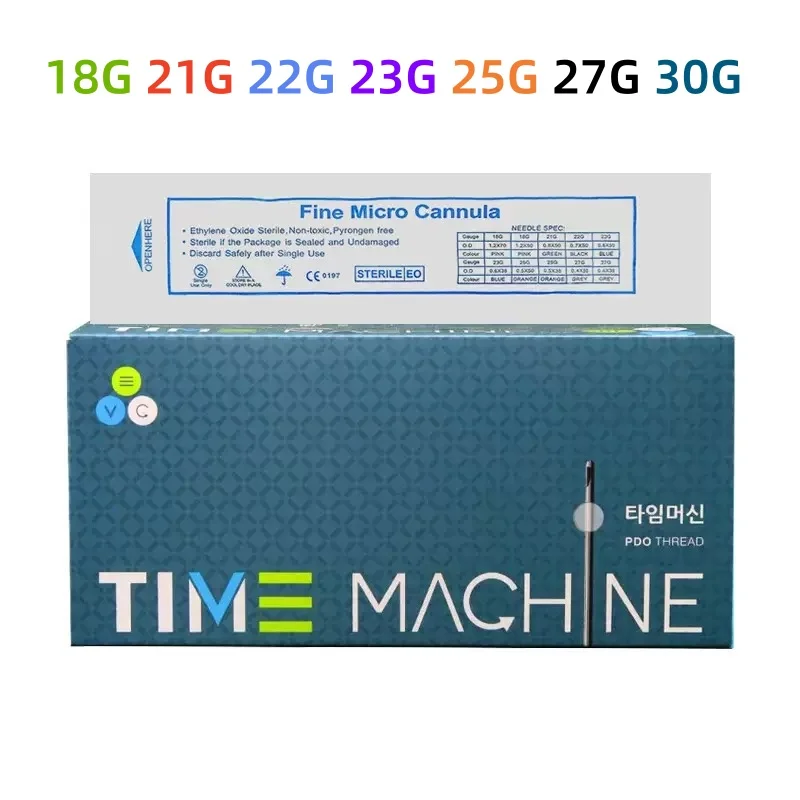 50pcs/box Disposable Blunt-tip Cannula 18G 21G 22G 23G 25G 27G 30G 50mm 70mm Blunt Body Piercing Tattoo Needles Cannula Syringe