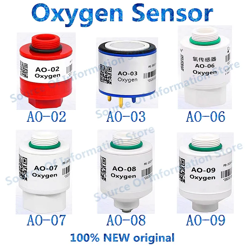 1PCS AO-02 Oxygen Sensor AO-03/06/07/08/09 Vehicle Exhaust Gas Detection Oxygen Concentration 100% New original