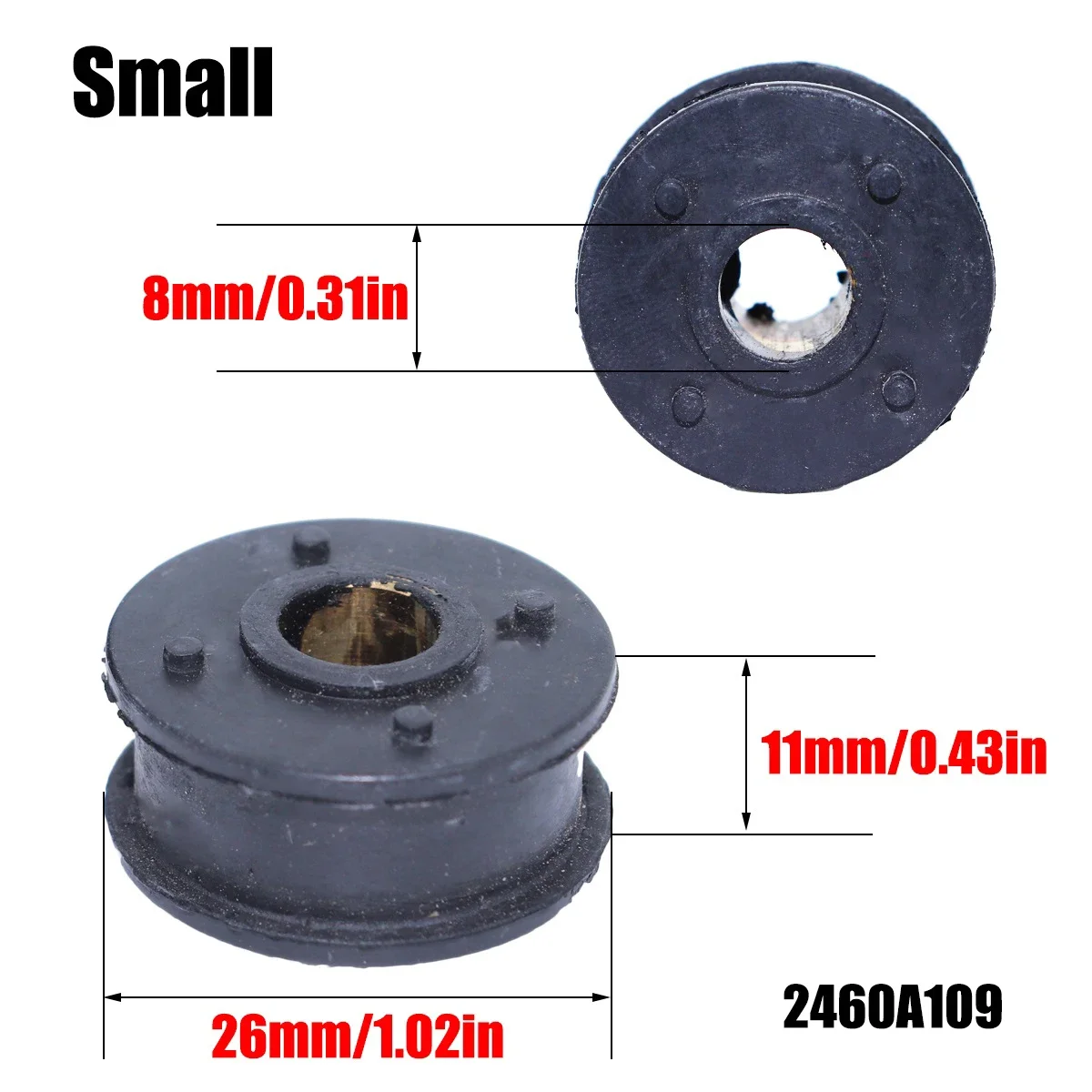 جلبة كابل التروس جروميت لشركة هيونداي جيتز TB 2002 -2011 علبة التروس شيفتر رافعة كابل التحكم الربط كلا نهاية كليب طقم تصليح #6