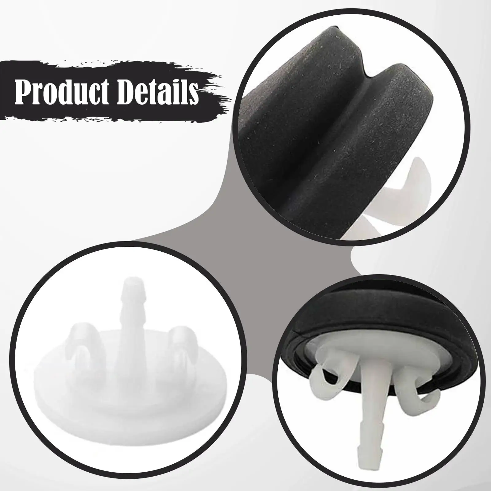 Blower Bulb Body Spare Part Durable Rubber Accessory for CCR-1000 CCR-3000 Snowthrower Snow Removal