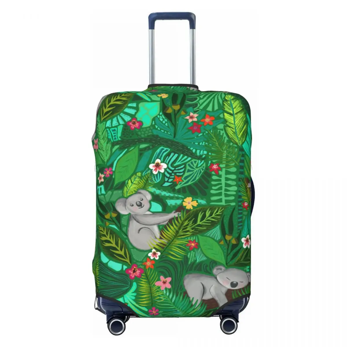 

Милый австралийский тропический лес, коала, медведи, чехол для багажа, эластичные защитные чехлы для дорожного чемодана, подходит для 18-32 дюймов