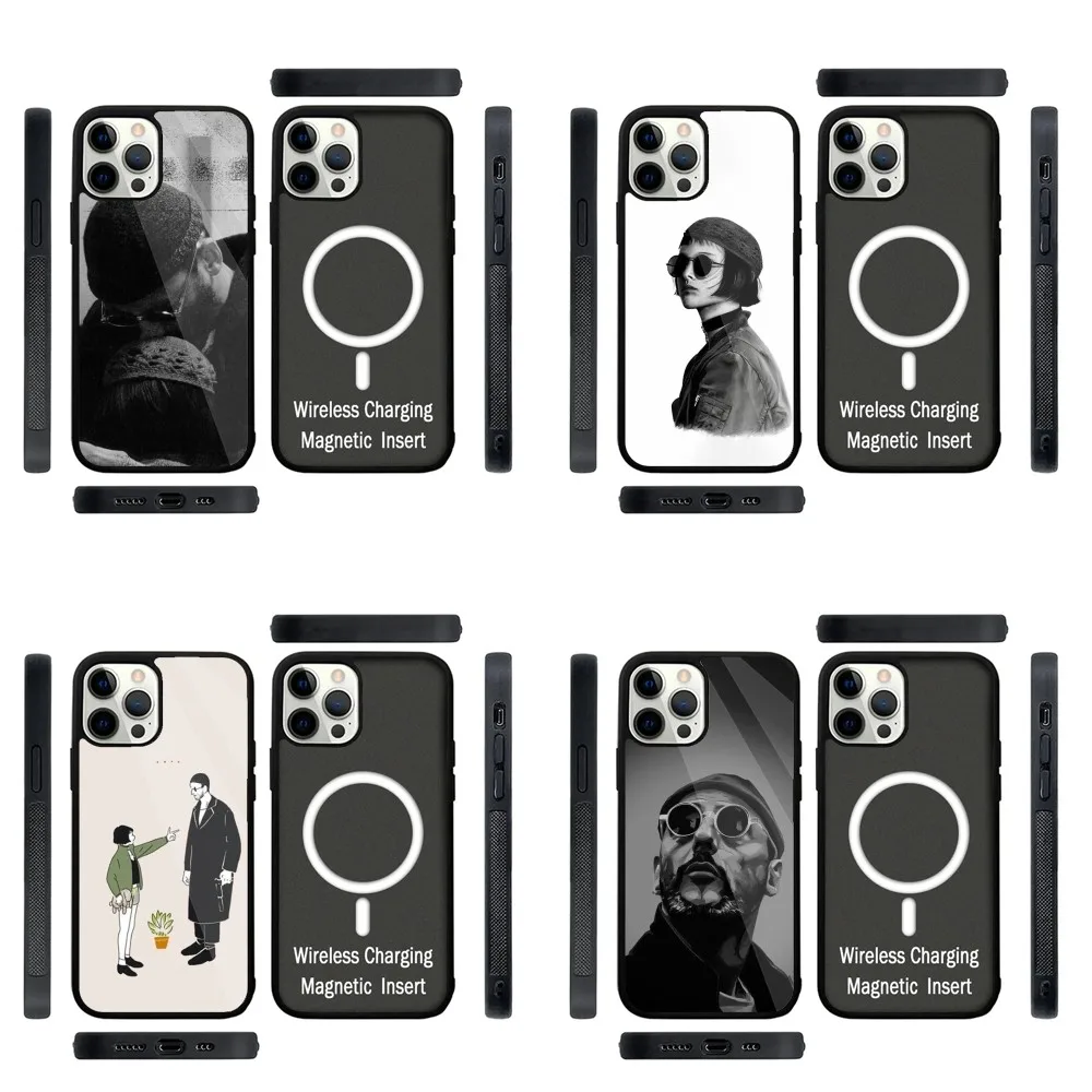 L-Leon The Professional  Phone Case Strong Magnetic For IPhone 16,15,14,13,Pro,Max,Plus,11,12,Mini For Magsafe Wireless Charging