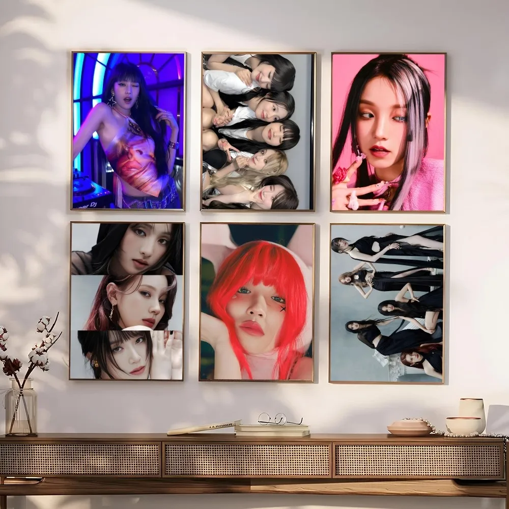 G I-DLE Poster Paper Print Home Living Room Bedroom Entrance Bar Restaurant Cafe Art Painting Decoration