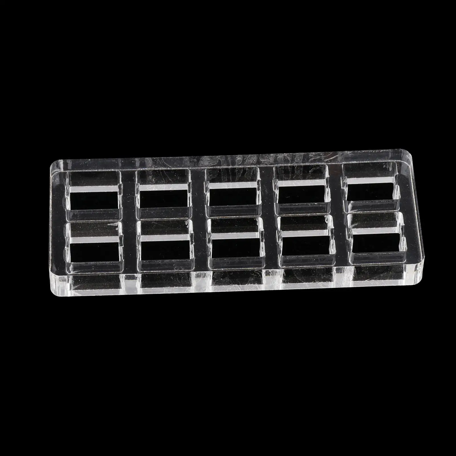 Professional Acrylic Switch Tester Base Premium Spare Parts Clear Plate for Mechanical Keyboards Mice Keypads Use