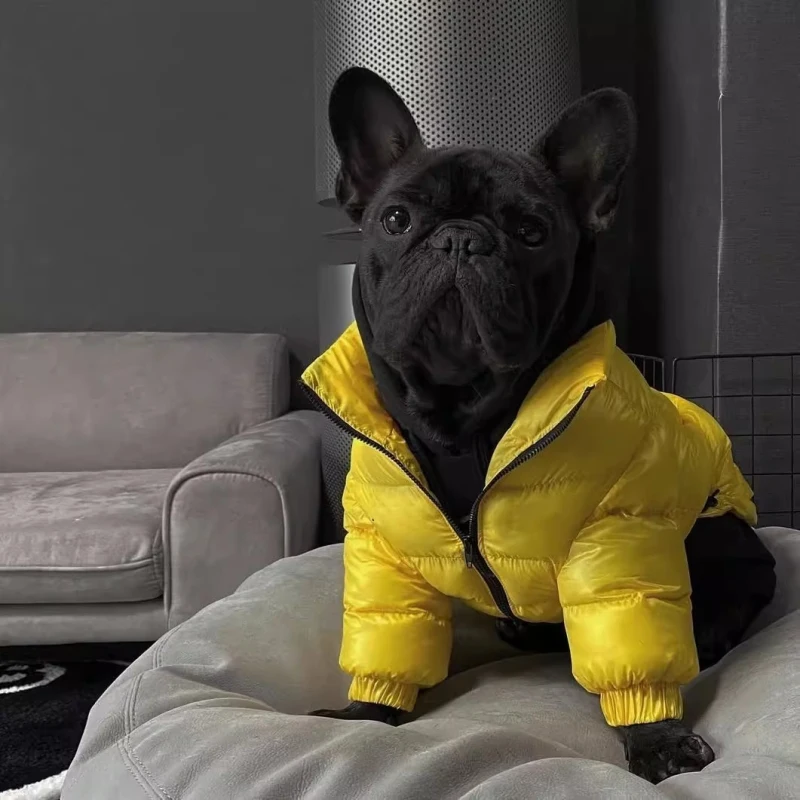 Pug Dog Coat Jacket French Bulldog Clothes Frenchies Dog Clothing Costume Winter Pet Apparel Dropshipping