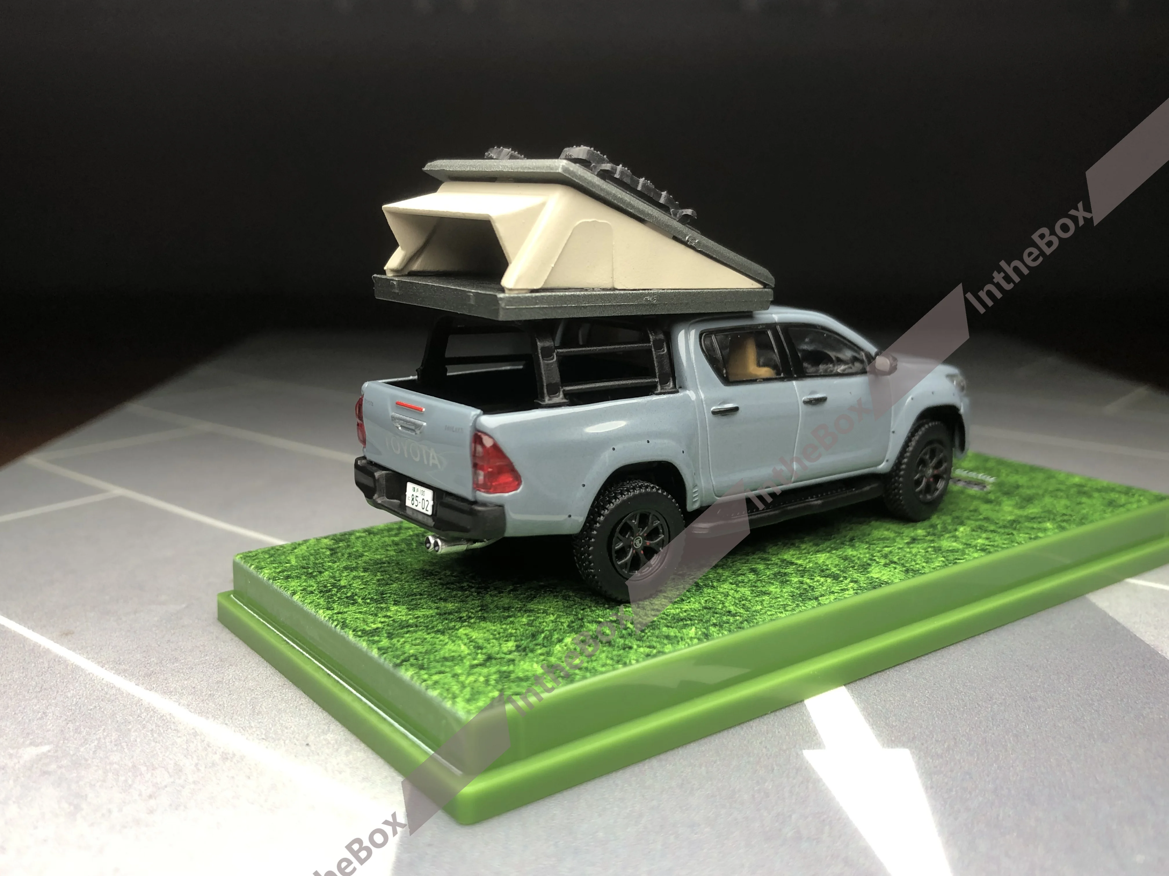 Tarmac ทำงาน1/64รถกระบะ HILUX โมเดล Diecast รถสะสมจำกัดรุ่นงานอดิเรก